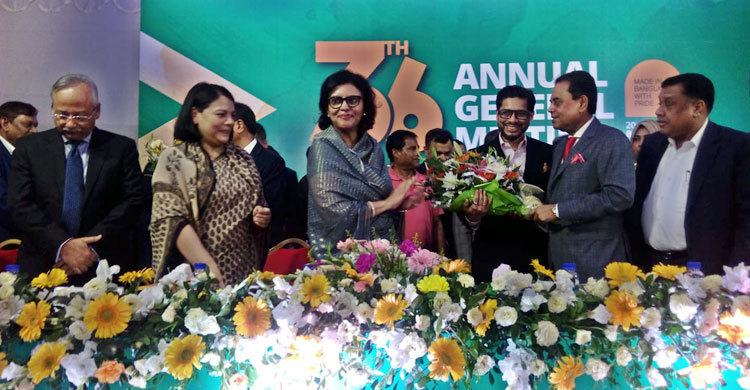 বিজিএমইএর প্রথম নারী সভাপতি রুবানা হক হিসেবে দায়িত্ব নিলেন বিজিএমইএর প্রথম নারী সভাপতি রুবানা হক হিসেবে দায়িত্ব নিলেন