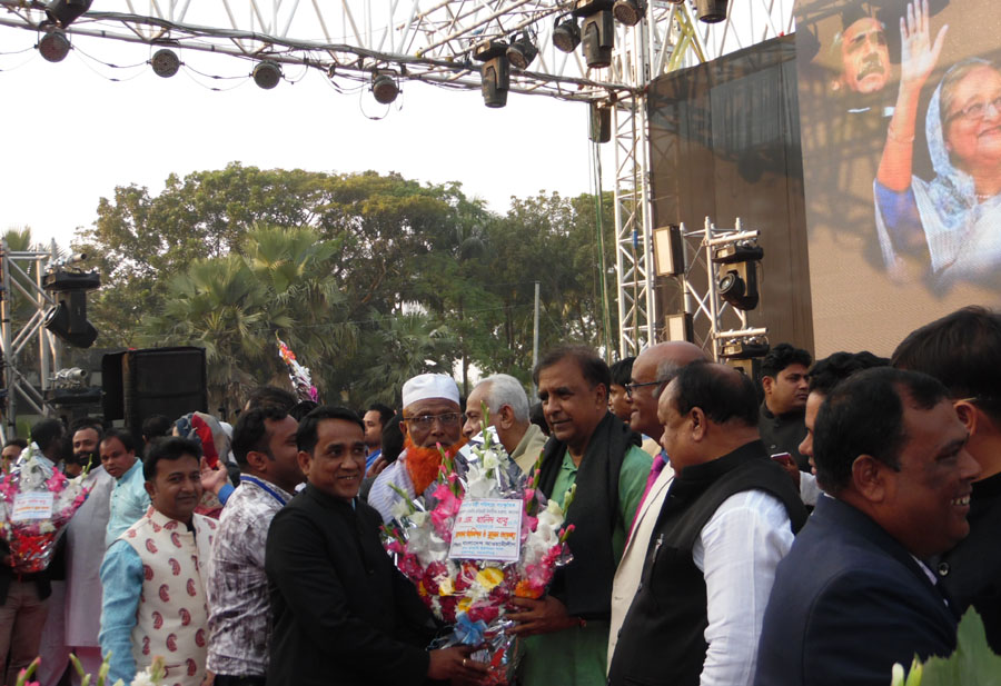 মুক্তাগাছাকে পর্যটন নগরী হিসাাবে গড়ে তোলা হবে- সংস্কৃতি প্রতিমন্ত্রী সংস্কৃতি প্রতিমন্ত্রীর সম্মানে গণসংবর্ধনা