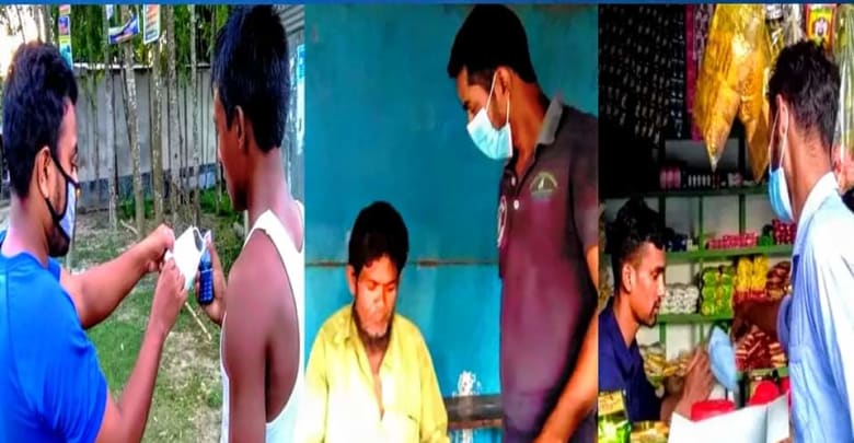 মুক্তাগাছায় বন্ধু সাংস্কৃতিক পরিষদের মাস্ক ক্যাম্পেইন মুক্তাগাছায় বন্ধু সাংস্কৃতিক পরিষদের মাস্ক ক্যাম্পেইন