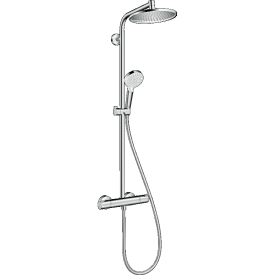 HANSGROHE CROMETTA S 240 SHOWERPIPE (THERMOSTAAT + HOOFD- & HANDDOUCHE) CHROOM img