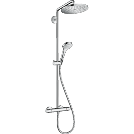 HANSGROHE CROMA SELECT S SHOWERPIPE 280 1JET (THERMOSTAAT+HOOFDDOUCHE+HANDDOUCHE) CHROOM img