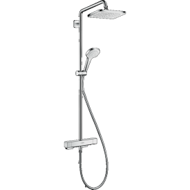 HANSGROHE CROMA E 280 SHOWERPIPE 1JET THERMOSTAAT CHROOM img