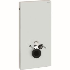 GEBERIT MONOLITH WC-MODULE VOOR HANGTOILET 101CM WIT GLAS / ALUMINIUM img