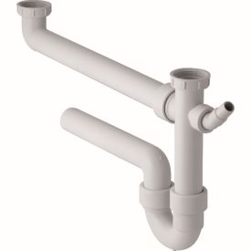 GEBERIT AFVOERGARNITUUR 2 SPOELBAK VERLAFVOERB 6/4"X 40 MM img