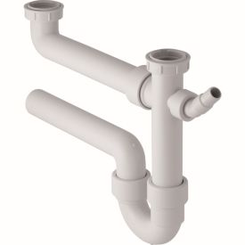 GEBERIT AFVOERGARNITUUR 2 SPOELBAK VERLAFVOERB 5/4" X 40 MM img