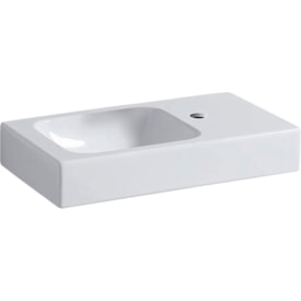 GEBERIT KERAMAG ICON XS WASTAFEL 530X310MM KRAANGAT RECHTS KERAMIEK WIT img