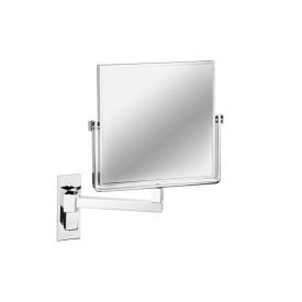 GEESA MIRROIR COSMETIC SCHEERSPIEGEL 1 ARMIG NORMAAL EN 3X VERGROTEND 190X190MM img