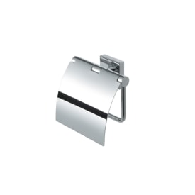 GEESA NELIO TOILETROLHOUDER MET KLEP CHROOM img
