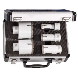 CARAT BOORSET SLIJPMACHINES MET DIAMANTBOOR 20/27/35/55/72 VOOR TEGELS EN NATUURSTEEN img
