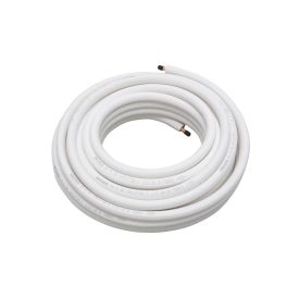 GEISOLEERDE KOPEREN LEIDING 1/4" ROL 30M. VERKOOP PER ROL. PRIJS PER ROL. img