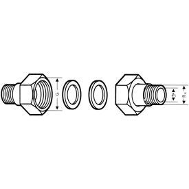 WILO SET KOPPELINGEN MESSING 1"Fx1/2"M img