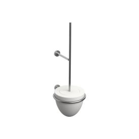 CLOU SLIM TOILETBORSTELGARNITUUR OPEN WIT ALUITE GEBORSTELD RVS img