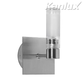KANLUX AMY EL-I40 WAND ARMATUUR IP44 40W MAX SATIN/CHROOM img