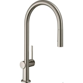 HANSGROHE TALIS M54 EENGREEPSMENGKRAAN KEUKEN 210 UITTREKB RVS LOOK img