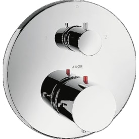 HANSGROHE AXOR STARCK AFWERKSET INBOUWTHERMOSTAAT CHROOM + STOPKRAAN + OMSTELLER img