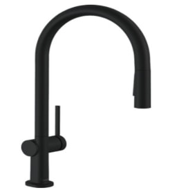 HANSGROHE TALIS M54 EENGREEPSMENGKRAAN KEUKEN 210 UITTREKBARE VUISTDOUCHE 2 JET MAT ZWART img