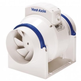 VENTILAIR IN-LIJN HELIOCENTRIFUGALE VENTILATOR ACM150T + TIMER img