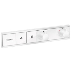 HANSGROHE RAINSELECT AFWERKSET THERMOSTAAT INBOUW 2 FUNCTIES MAT WIT img