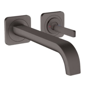 HANSGROHE AXOR CITTERIO E EENGREEPSMENGKRAAN MUURINBOUW BRUSHED BLACK CHROOM img