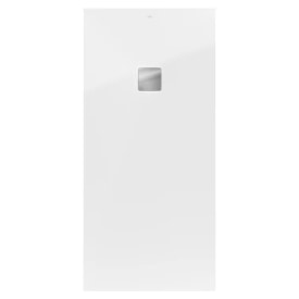 VILLEROY&BOCH PLANEO DOUCHETUB 180X90 ULTRAVLAK ZAAGBR INC DEKSEL RVS ROCKLITE ACRYL WIT img