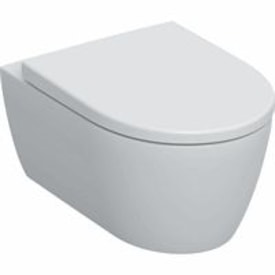 GEBERIT KERAMAG ICON RIMFREE WANDCLOSET PACK DIEPSPOEL+TOILETZITTING SOFTCLOSING MAT WIT (501.663.JT.1) img