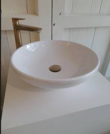 FF MARGAUX WASKOM THIN TONDO 46X46X14CM WIT img