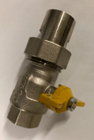 WATTS GASKRAAN + VLINDERHENDEL MET KOPPELING 3/4"FF img