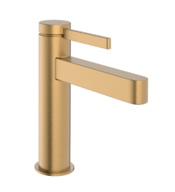 H.GR. FINORIS EENGREEPSMENGKRAAN WASTAFEL 110 PUSH OPEN BRUSH BRONZE img