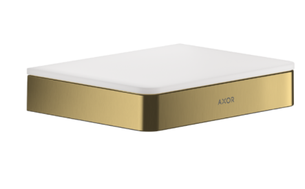 H.GR. AXOR UNIVERSAL  SOFTSQUARE TABLET 150X29 MM BRUSHED BRASS img