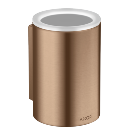 H.GR. AXOR UNIVERSAL CIRCULAR TANDENBORSTELBEKER BRUSHED RED GOLD img