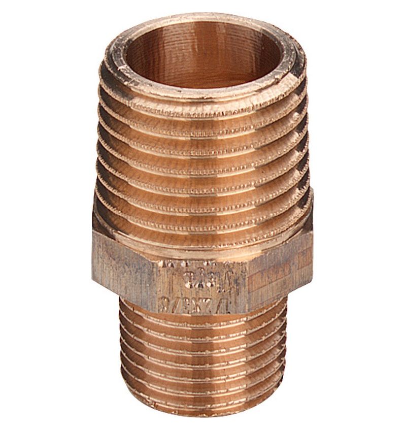 DRAADFITTING BRONS VERLOOPNIPPEL MOD 3245 1x3/4 (266547) (25) 00106765 img