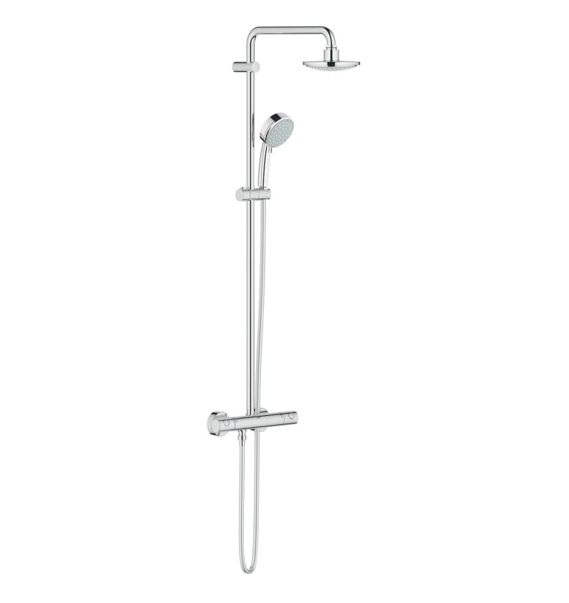 GROHE NEW TEMPESTA COSMO DOUCHESYSTEEM + TH. KRAAN WANDM.CHROOM Ø160 (27922000) (10) 00246664 img