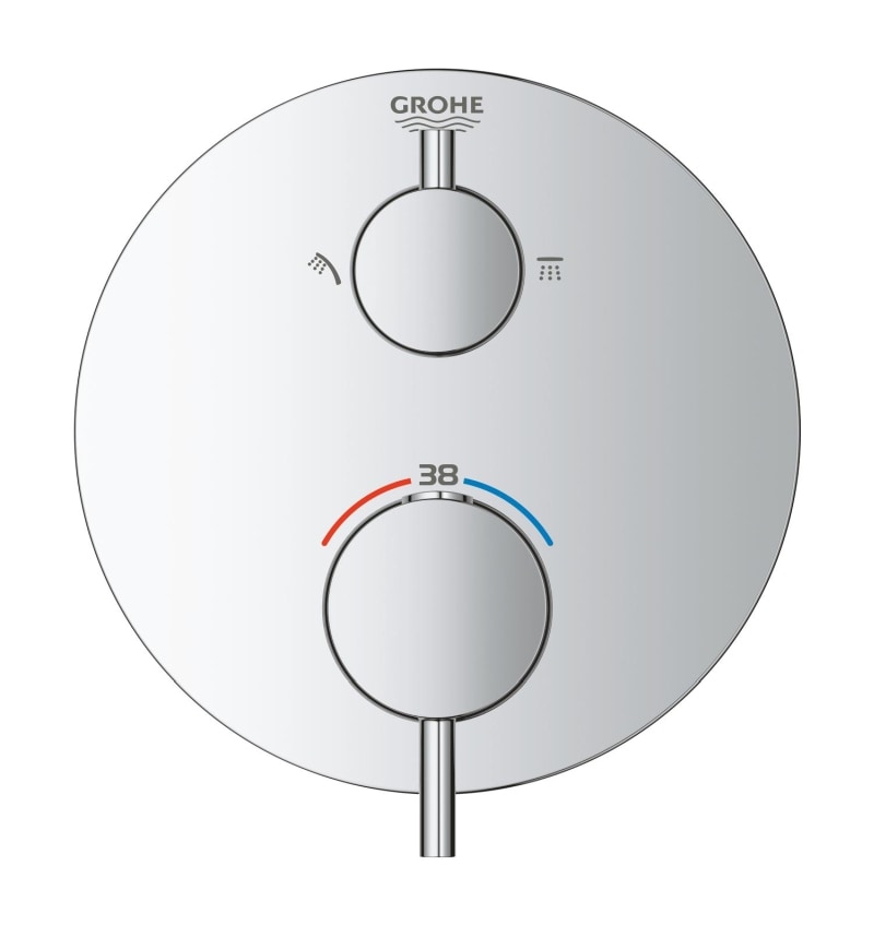 GROHE ATRIO THERMOSTATISCHE DOUCHEMENGKRAAN VOOR SMARTBOX, VOOR 2