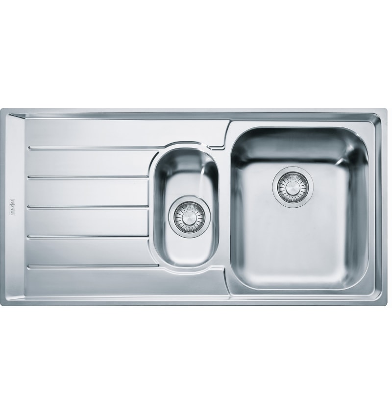 FRANKE NEPTUNE GLAD 1000 x 510 MM DRUIPBLAD RECHTS INOX INBOUW (NEX651R1)(S) 00246043 img