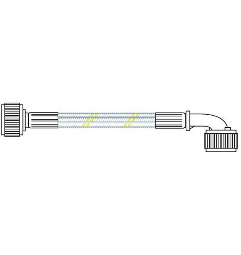 WASHFLEX TOEVOERSLANG METAAL VOOR WASMACHINE 3/4"" FF 1500MM (21.99.2500) 00255433 img