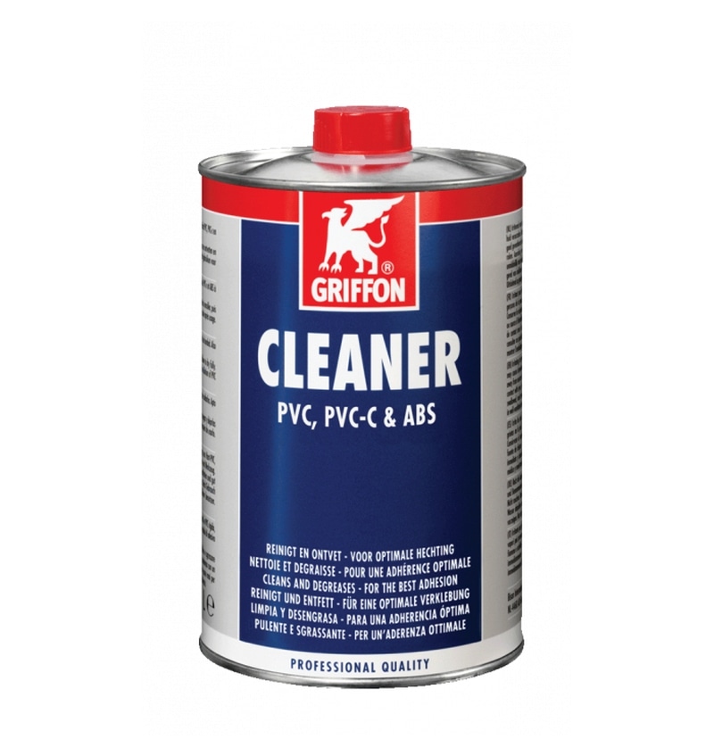 GRIFFON CLEANER VOOR HARD PVC, PVC-C EN ABS 250 ML BLIK (6120015) 00240245 img