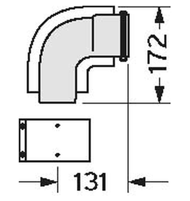 VAILLANT BOCHT 90° DIA 60/100 ALU/PP (303910) 00236426 img