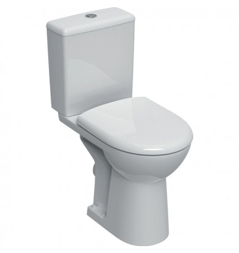 GEBERIT RENOVA STAAND TOILET VERHOOGD RIMFREE PACK MET SOFTCLOSE ZITTING QUICKRELEASE WIT (501849011) 00261749 img