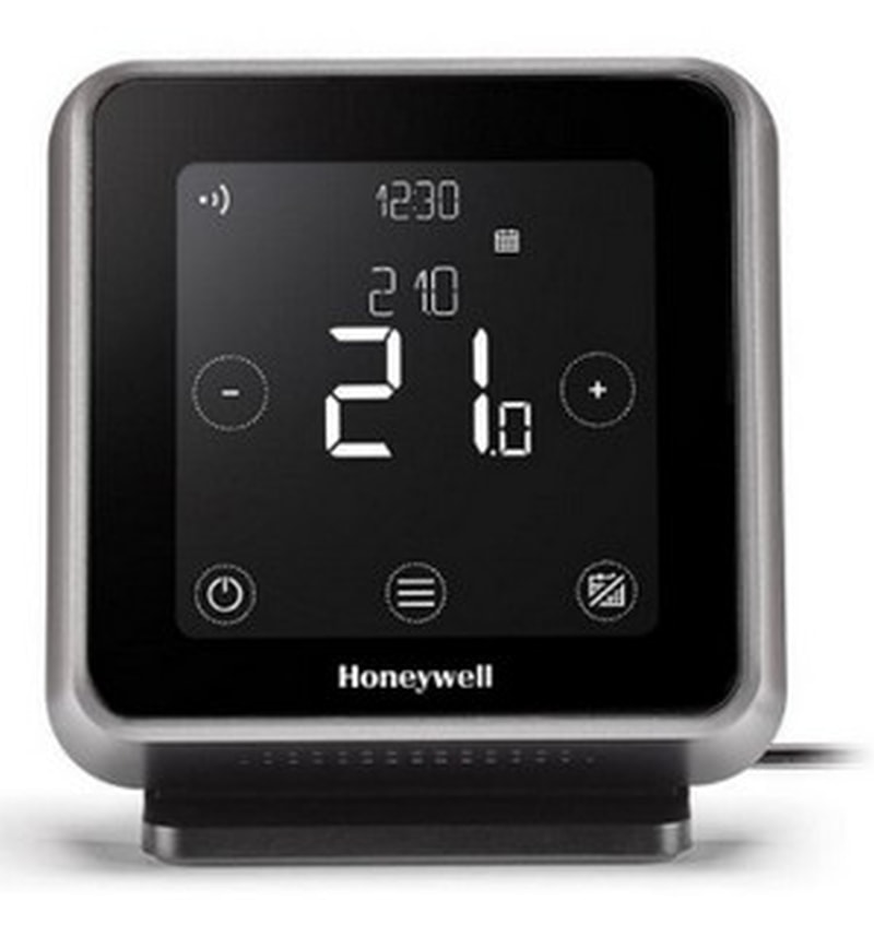 HONEYWELL LYRIC T R DRAADLOZE WIFI THERMOSTAAT ZWART Sanicomfort Be