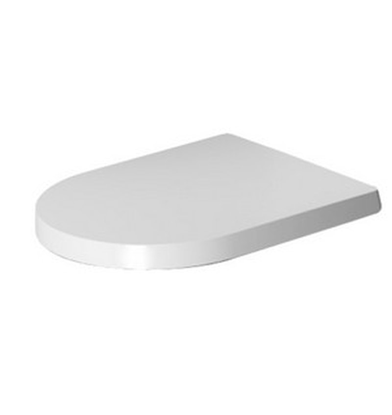 DURAVIT ME BY STARCK ZITTING SOFTCLOSE WIT AFNEEMBAAR SCHARNIEREN INOX (0020090000) 00254014 img