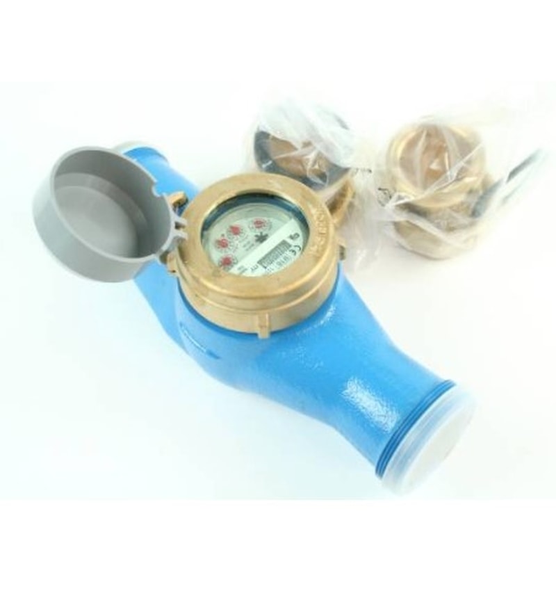 HS WATERMETER MULTIJET KOUD WATER MET KOPPEL 2" MM RAC (1050MJ) 00241243 img