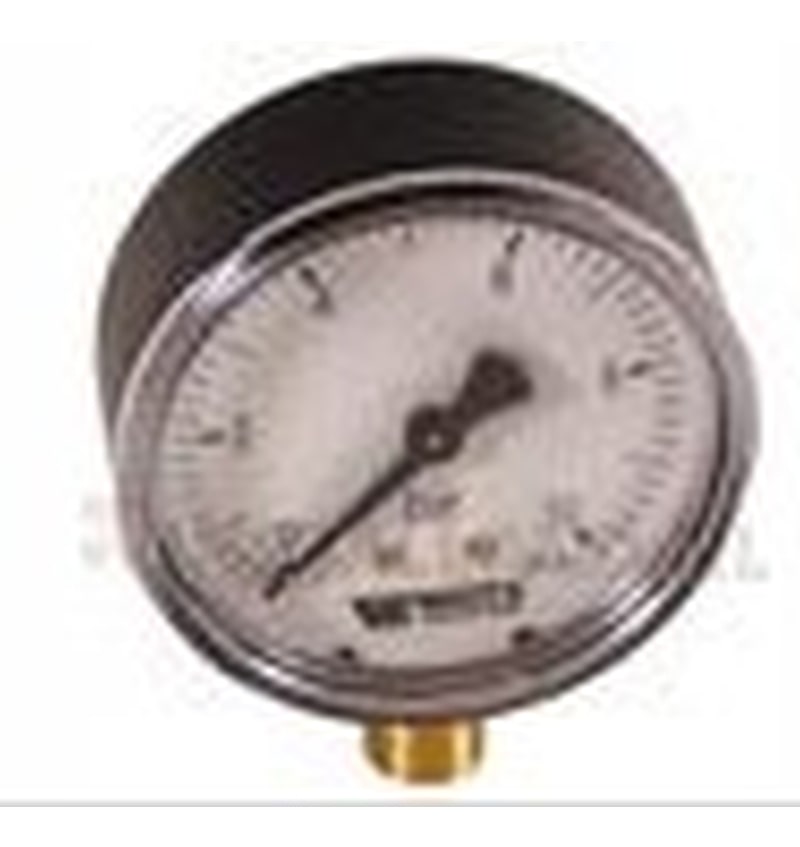 WATTS BUISVEERMANOMETER RF 50 R 1/4" AX 0/+10 (3312110) 00262315 img