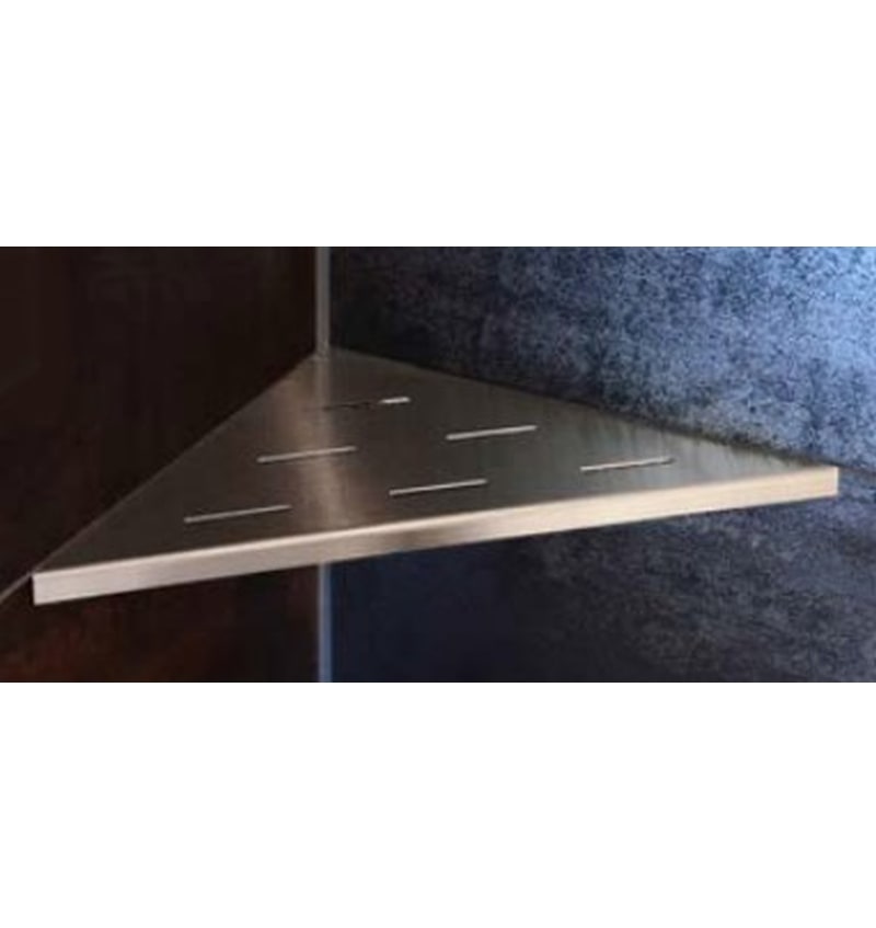 AQUAWARE LOOOX CORNER SHELF 30 DOUCHEHOUDER HOEK 31BX5.5HX52.5D CM GEBORSTELD RVS (CORNER30) 00261635 img