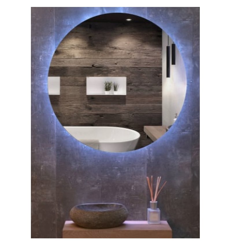 AQUAWARE LOOOX SPIEGEL ROND DIAM.80 MET LED (SPCM800) 00262194 img