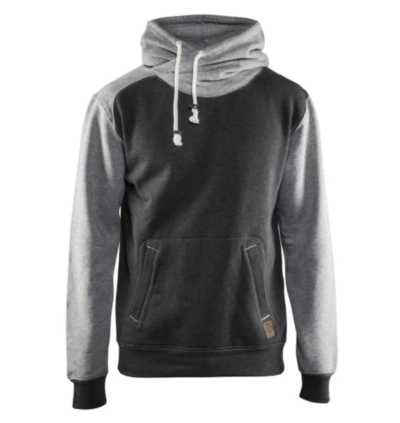 BLAKLÄDER HOODED SWEATSHIRT ZWART MELANGE/GRIJS MAAT L (339911579990L) 00255165 img