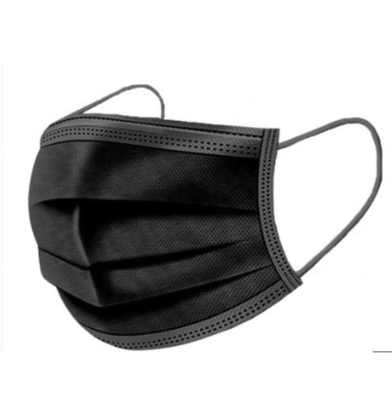 ROX STOFMASKER NIET-STERIEL CHIRURGISCH 50X ZWART (WLM2002BLACK) 00261565 img