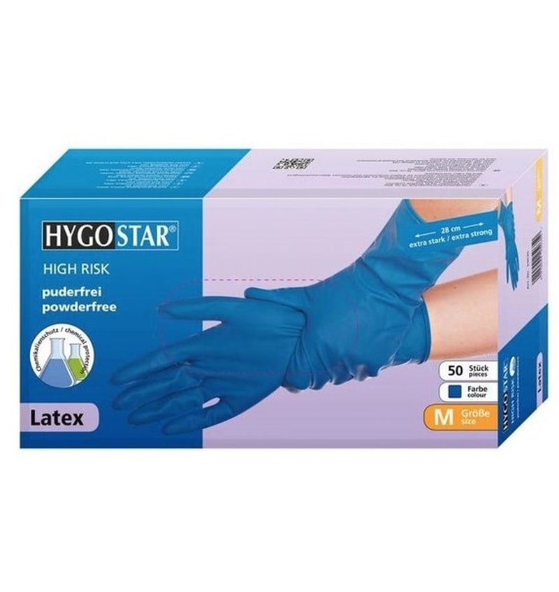 ROX DOOS HANDSCHOENEN LATEX CHEMISCHBESTENDIG HIRISK MAAT XL(50/DOOS) (HIRISK-XL 4682) 00246929 img