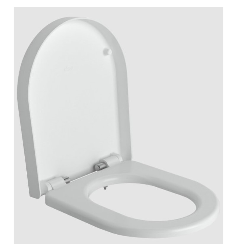 CLOU FIRST TOILETZITTING MET SOFTCLOSING GLANZEND WIT (CL0406030) 00262285 img