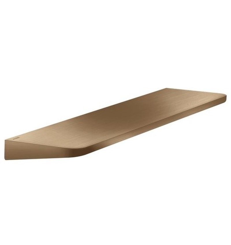 H.GR. AXOR UNIVERSAL CIRCULAR TABLET 40X11CM WANDMONTAGE GESCHIKT VOOR DOUCHE BRUSHED BRONZE (42844140) 00262497 img