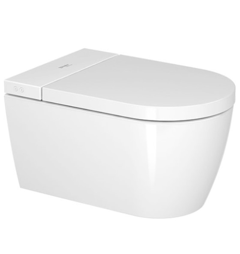 DURAVIT SENSOWASH STARCK F LITE COMPACT DOUCHE WC RIMLESS ZITTING WIT
